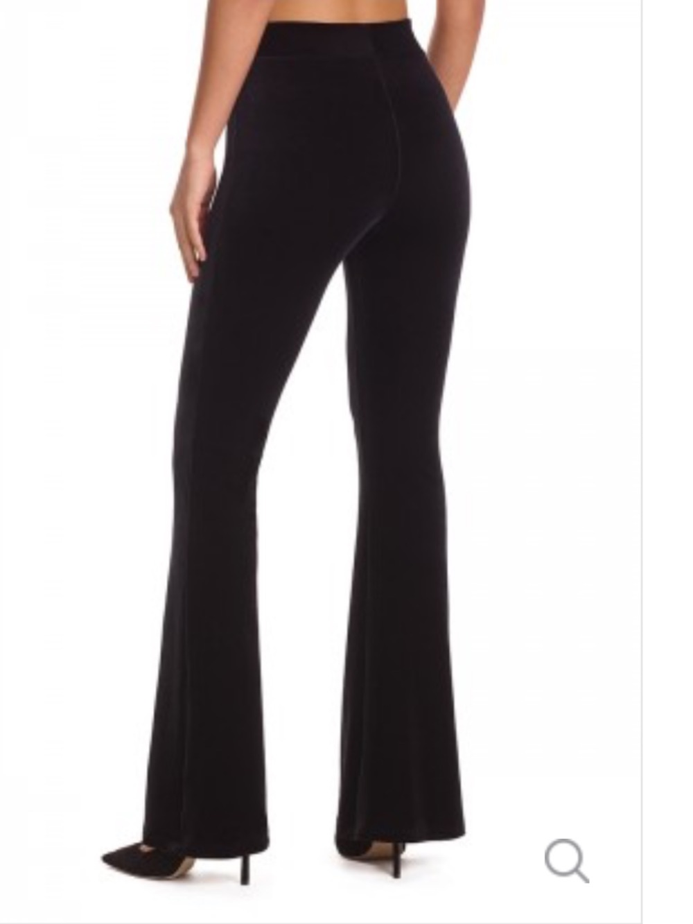 NWT Commando Velvet Flare Legging in Black. Women’s Medium - Picture 2 of 7